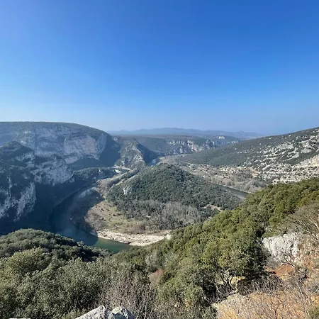 Batisse De 1786 A Pont D'arc וילה Vallon-Pont-dʼArc